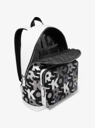 Большой рюкзак Michael Kors с логотипом 1159785053 (Белый/Черный, One size)