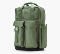 Большой рюкзак Levi's с карманами 1159796902 (Зеленый, One size)