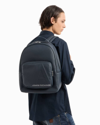 Рюкзак Armani Exchange із логотипом 1159835491 (Синій One size)