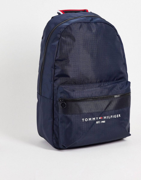 Большой мужской рюкзак Tommy Hilfiger городской спортивный 1159763188 (Синий, One Size)