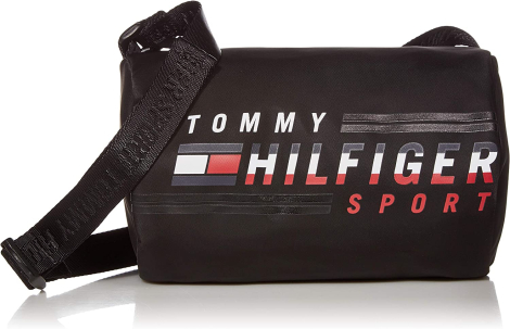 Мужская сумка Tommy Hilfiger на молнии 1159767178 (Черный, One Size)