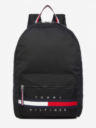 Большой мужской рюкзак Tommy Hilfiger городской спортивный 1159762395 (Черный, One Size)