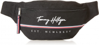 Поясная сумка Tommy Hilfiger бананка слинг 1159763529 (Черный, One size)