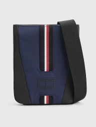 Мужская сумка Tommy Hilfiger на молнии 1159767888 (Черный/синий, One Size)