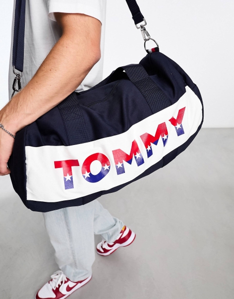 Мужская спортивная сумка Tommy Hilfiger 1159794448 (Синий, One Size)