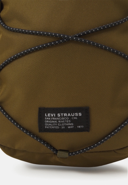 Поясна сумка слінг Levi's бананка 1159795533 (Зелений, One size)