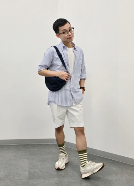 Сумка вельветова UNIQLO через плече 1159826925 (Синій One size)