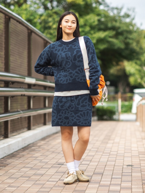 Сумка з широким поясом та зав'язкою UNIQLO 1159828190 (Помаранчевий One size)