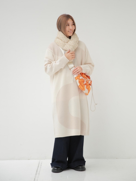 Сумка з широким поясом та зав'язкою UNIQLO 1159828190 (Помаранчевий One size)