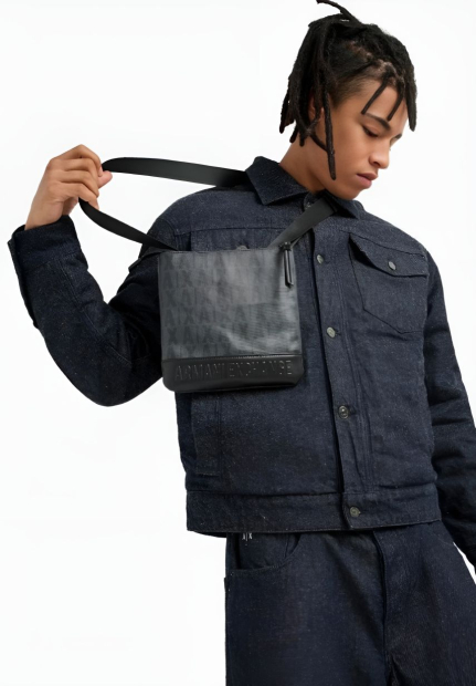 Сумка через плечо Armani Exchange 1159831833 (Серый One size)
