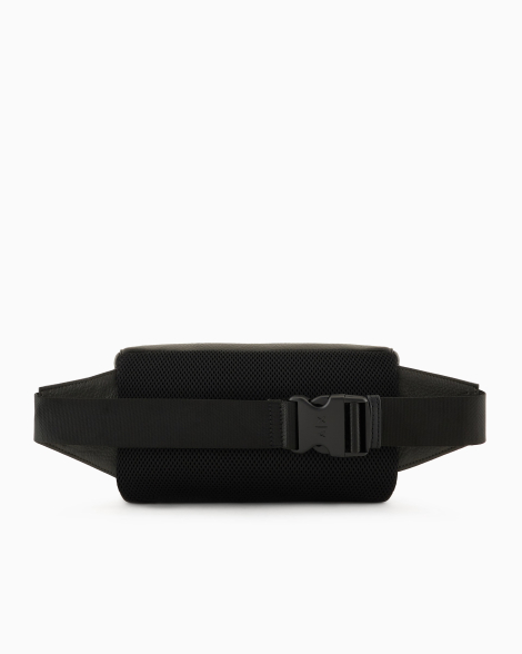 Мужская поясная сумка Armani Exchange 1159832215 (Серый One size)
