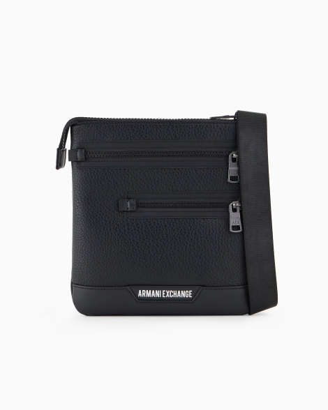 Мужская сумка Armani Exchange через плечо 1159832549 (Черный One size)