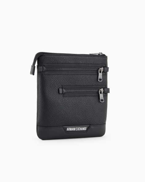 Мужская сумка Armani Exchange через плечо 1159832549 (Черный One size)