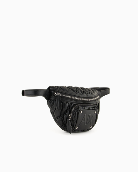 Поясная сумка из экокожи Armani Exchange 1159834012 (Черный One size)