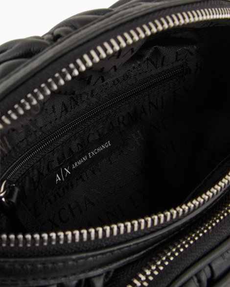 Поясная сумка из экокожи Armani Exchange 1159834012 (Черный One size)