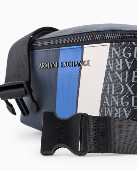 Мужская поясная сумка Armani Exchange 1159834201 (Синий One size)