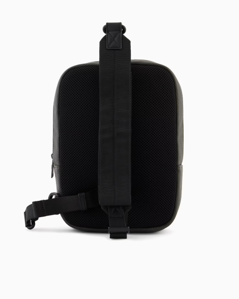 Мужская сумка-слинг Armani Exchange 1159834479 (Серый One size)