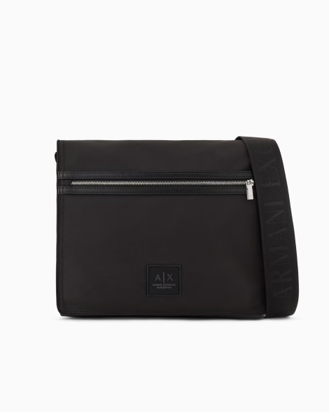 Мужская сумка Armani Exchange через плечо 1159834483 (Черный One size)