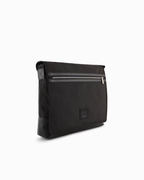 Мужская сумка Armani Exchange через плечо 1159834483 (Черный One size)