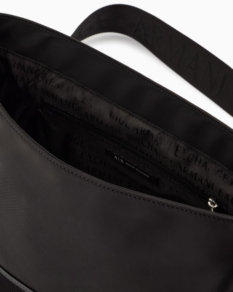 Мужская сумка Armani Exchange через плечо 1159834483 (Черный One size)