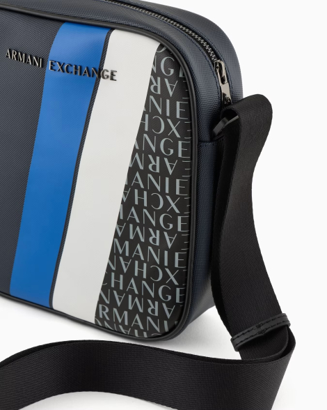 Чоловічі сумки Armani Exchange через плече 1159834486 (Синій One size)