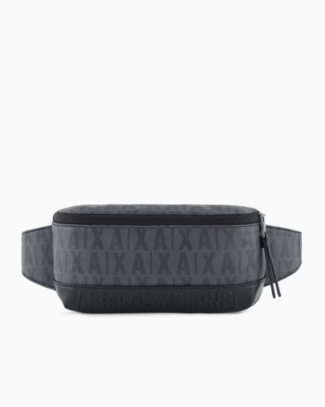 Чоловічі поясні сумки Armani Exchange 1159835178 (Сірий One size)