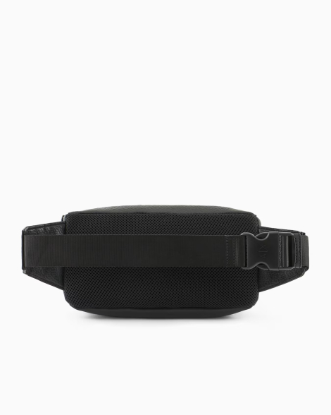 Мужская поясная сумка Armani Exchange 1159836028 (Черный One size)