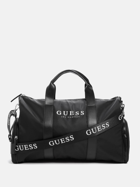 Спортивная сумка Guessс логотипом 1159836202 (Черный One size)