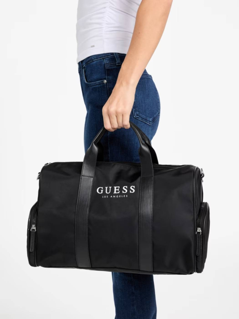 Спортивная сумка Guessс логотипом 1159836202 (Черный One size)