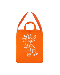 Большая яркая сумка Calvin Klein шоппер на кнопке 1159780096 (Оранжевый, One Size)