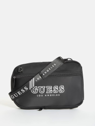 Сумка-слинг с логотипом Guess 1159781856 (Черный, One size)