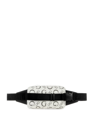 Поясна сумка Guess бананка 1159794376 (Білий, One size)