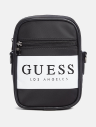 Сумка через плече Guess із логотипом 1159805222 (Чорний, One size)