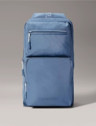 Сумка слінг Calvin Klein з логотип 1159805413 (Білий/синій, One size) 1159805413 (Білий/синій, One size)