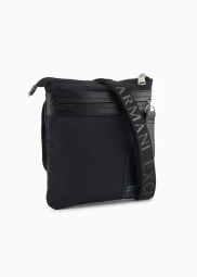 Чоловіча сумка Armani Exchange через плече 1159806754 (Білий/синій, One size)