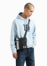 Мужская сумка Armani Exchange через плечо 1159811809 (Черный, One size)