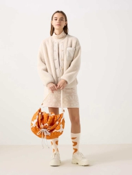 Сумка з широким поясом та зав'язкою UNIQLO 1159828190 (Помаранчевий One size)