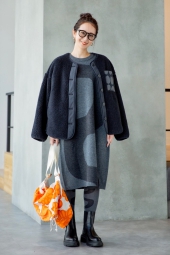 Сумка з широким поясом та зав'язкою UNIQLO 1159828190 (Помаранчевий One size)