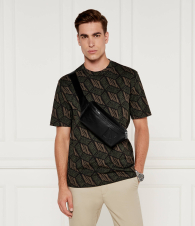 Мужская поясная сумка Armani Exchange 1159832211 (Черный One size)