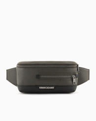 Мужская поясная сумка Armani Exchange 1159832215 (Серый One size)