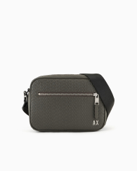 Мужская сумка Armani Exchange через плечо 1159833679 (Серый One size)