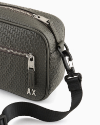Мужская сумка Armani Exchange через плечо 1159833679 (Серый One size)
