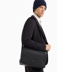 Мужская сумка Armani Exchange через плечо 1159834483 (Черный One size)