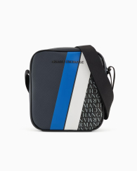 Мужская сумка Armani Exchange через плечо 1159834486 (Синий One size)