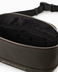 Чоловічі поясні сумки Armani Exchange 1159835039 (Сірий One size)