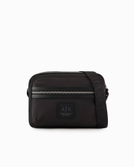 Мужская сумка Armani Exchange через плечо 1159835488 (Черный One size)