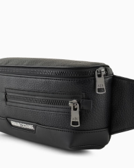 Мужская поясная сумка Armani Exchange 1159836028 (Черный One size)