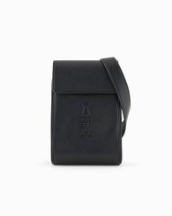 Сумка через плечо Armani Exchange на кнопке 1159836168 (Черный One size)