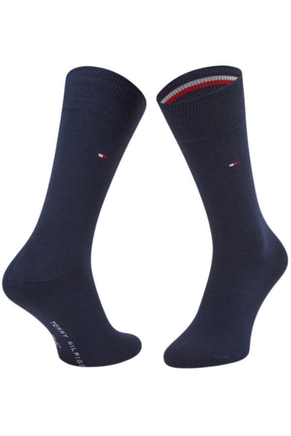 Набір чоловічих шкарпеток Tommy Hilfiger високі шкарпетки 1159808893 (Білий/синій, 47-49)
