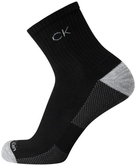 Набор носков Calvin Klein высокие носки 1159832738 (Черный One size)